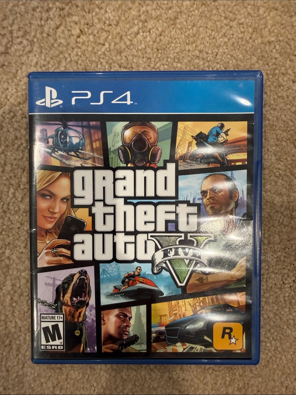 Sony PS4 Grand Theft Auto V (blue)